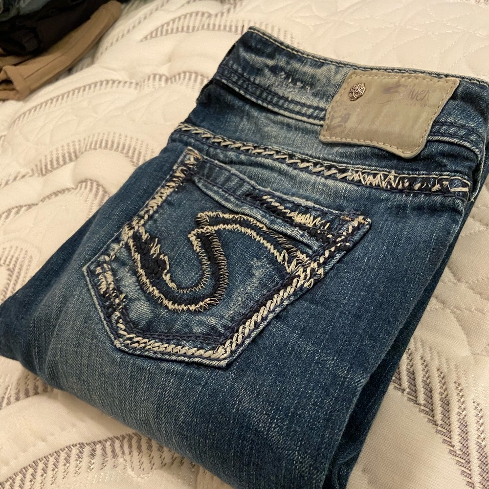 Silver Aiko jeans